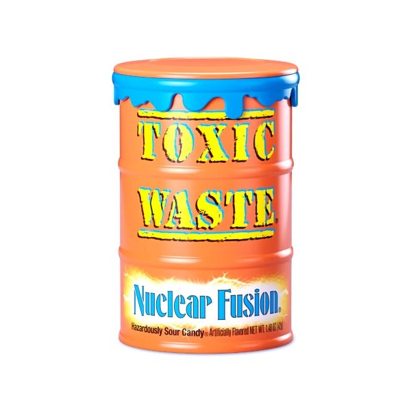 Toxic Waste Hazardously Sour Candy Drum Pack - Nuclear Fusion (14 Pack) Individually Wrapped Pieces - Dollar Fanatic