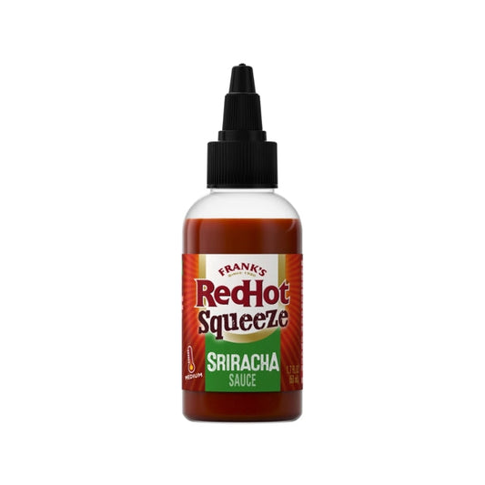 Franks Red Hot Squeeze Sriracha Hot Sauce - Medium Heat (Net 1.7 fl. oz.)