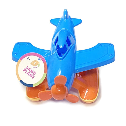 Ankyo Blue Seaplane Sand Toy (6.5" x 6" x 3.25") Fun Beach Sand Play