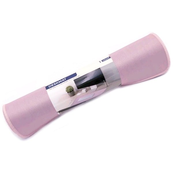 Ankyo Large Non - Slip Roll - Up Desk Mat Pad - Pink (23.6" x 11.8") - 2 for $5
