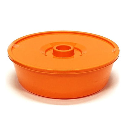 Ankyo Tortilla Taco Warmer with Lid - Orange (8.5" x 3") - Dollar Fanatic