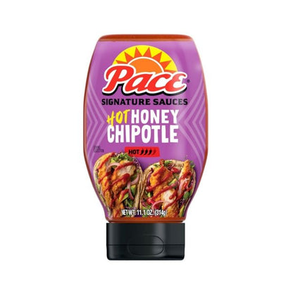 Clearance - Pace Signature Sauces Hot Honey Chipotle Hot Sauce - Hot Heat (Net wt. 11.1 oz.) Best by Date 04/2025 - Dollar Fanatic
