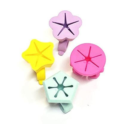 Gertex Silicone Nail Polish Bottle Holder (Select Color/Shape) Perfect for Manicures, Pedicures, Nail Polish Applications - Dollar Fanatic