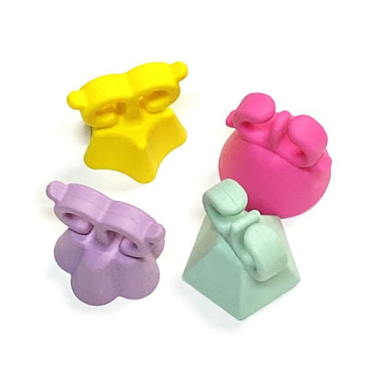 Gertex Silicone Nail Polish Bottle Holder (Select Color/Shape) Perfect for Manicures, Pedicures, Nail Polish Applications - Dollar Fanatic