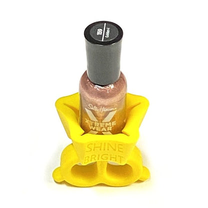 Gertex Silicone Nail Polish Bottle Holder (Select Color/Shape) Perfect for Manicures, Pedicures, Nail Polish Applications - Dollar Fanatic
