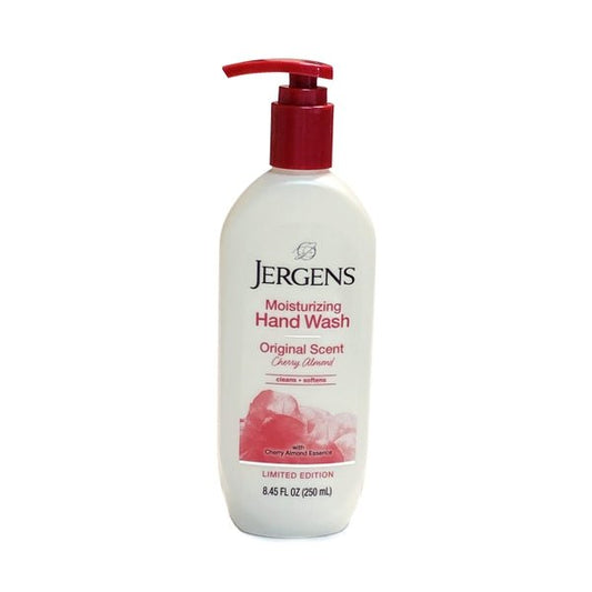 Jergens Cherry Almond Moisturizing Hand Soap - Original Scent (Net 8.45 fl. oz.) - Dollar Fanatic