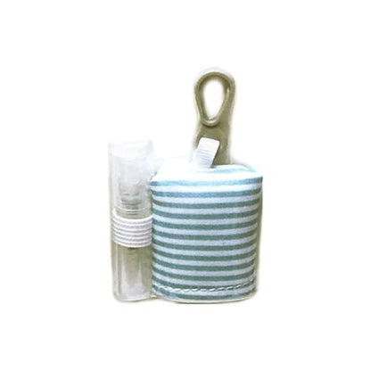 Microfiber Cleaning Cloth with Handy Pouch Keychain (Styles Vary) Includes Attached Empty Spray Bottle - DollarFanatic.com