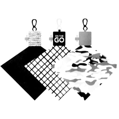 Microfiber Cleaning Cloth with Handy Pouch Keychain (Styles Vary) Includes Attached Empty Spray Bottle - DollarFanatic.com