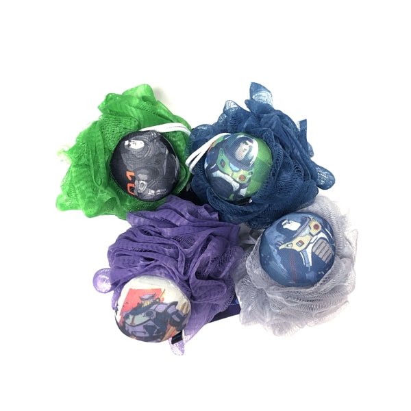 Novelty Bath Pouf Sponge - BuzzLightYear (4") Select Color - DollarFanatic.com