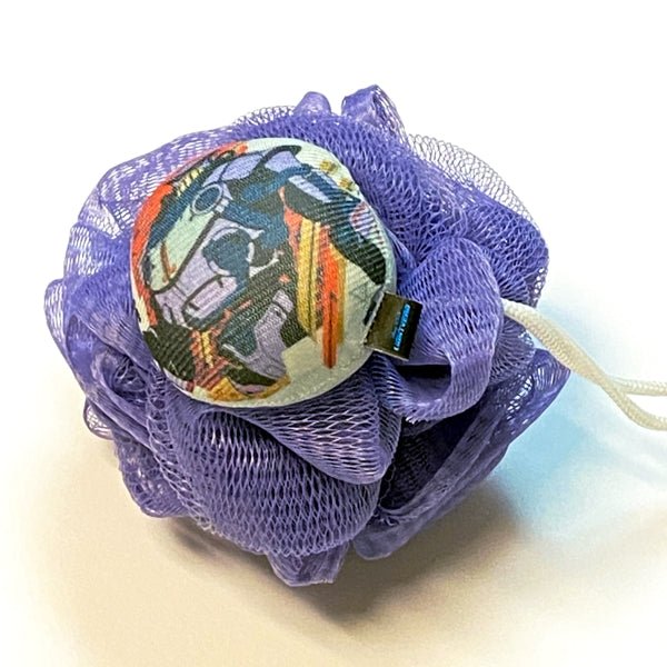 Novelty Kids Bath Pouf Sponge - LightYear (4") Select Color - Dollar Fanatic