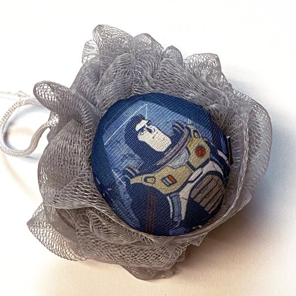 Novelty Kids Bath Pouf Sponge - LightYear (4") Select Color - Dollar Fanatic