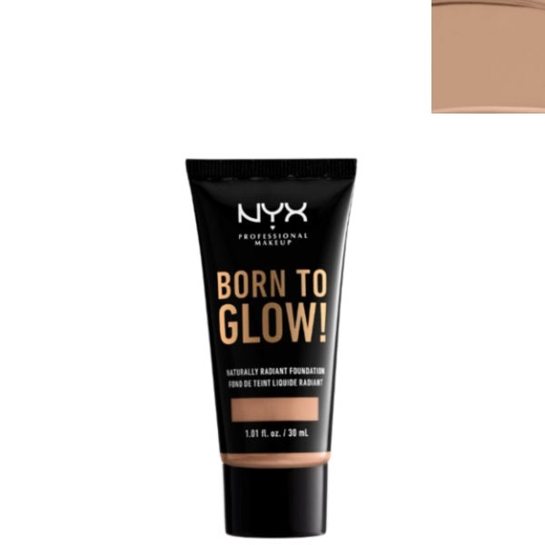 NYX Born to Glow Naturally Radiant Liquid Foundation (Select Color) Vegan, Cruelty Free - Dollar Fanatic