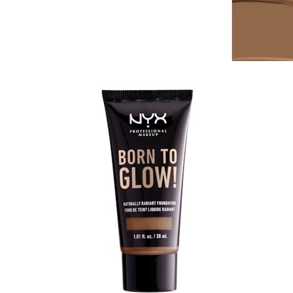 NYX Born to Glow Naturally Radiant Liquid Foundation (Select Color) Vegan, Cruelty Free - Dollar Fanatic