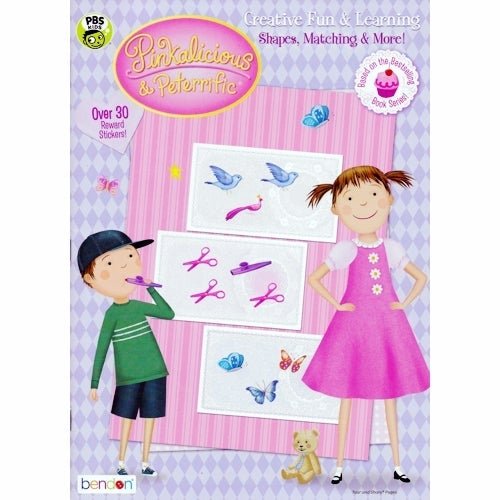Pinkalicious & Peterrific Creative Fun & Learning Activity Book (Includes Rewards Stickers) Select Title - DollarFanatic.com