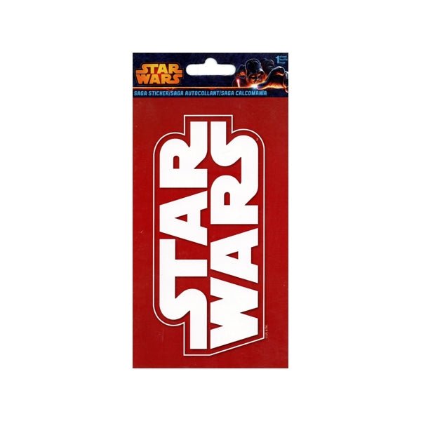 SandyLion StarWars Decal - White (1 Count) - Dollar Fanatic