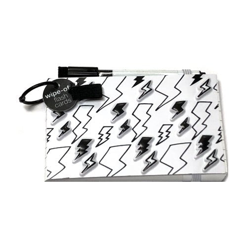 So-Mine Wipe Off 2-Sided Flash Cards with Dry Erase Marker/Eraser - 3" x 5" (40 Pack) Select Cover - DollarFanatic.com