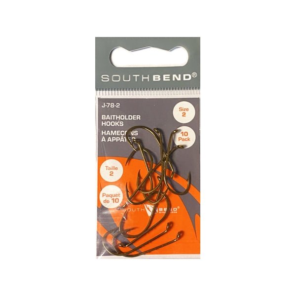 South Bend Baitholder Hooks - Size 2 Hook (10 Pack) - Dollar Fanatic