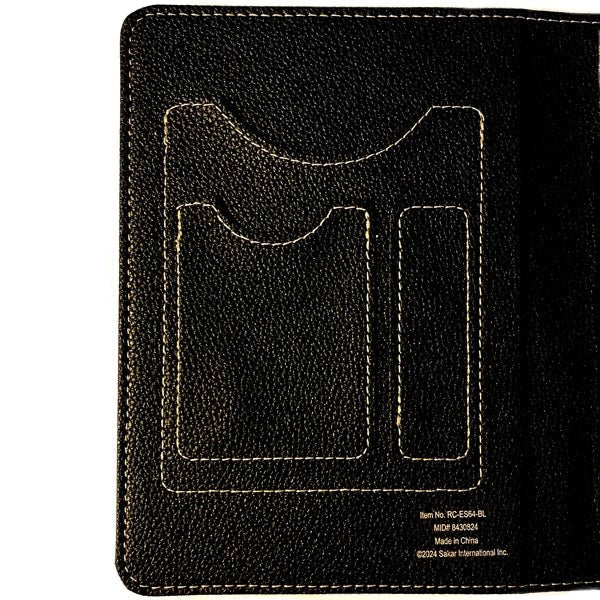 Vivitar E - Reader Folio Protective Case - Black Faux Leather (Fits 6.8" E - Readers, such as, Kindle Paperwhite) - Dollar Fanatic