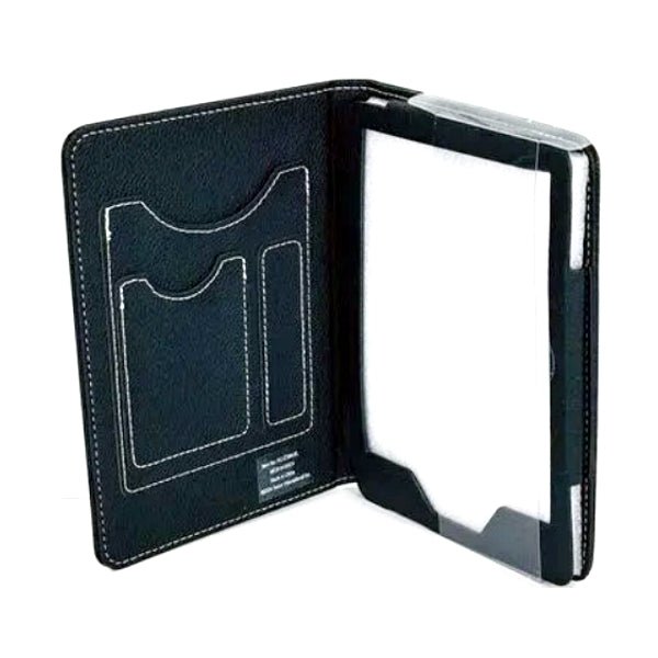 Vivitar E - Reader Folio Protective Case - Black Faux Leather (Fits 6.8" E - Readers, such as, Kindle Paperwhite) - Dollar Fanatic