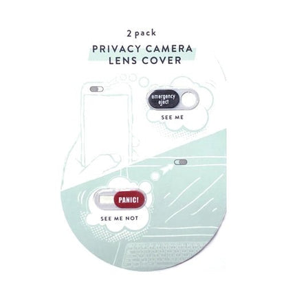 Vivitar Privacy Camera Lens Covers (2 Pack) Select Style - DollarFanatic.com